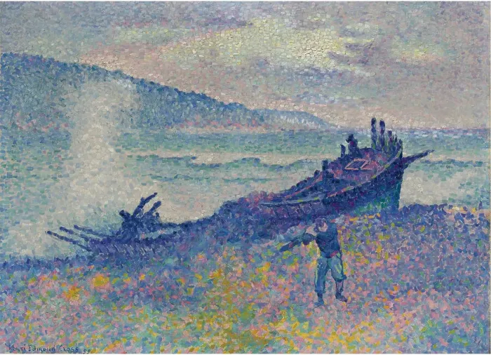 Framed Print : Shipwreck, 1899. Artist: Cross, Henri Edmond (1856-1910)