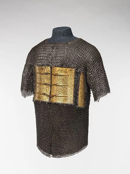 Shirt of Mail and Plate of Emperor Shah Jahan..., Indian, dated A.H. 1042 / A.D. 1632-33