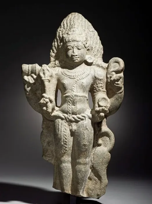 Framed Print : Shiva as Bhairava, early 13th century. Creator: Unknown Framed Print : Shiva as Bhairava, early 13th century. Creator: Unknown