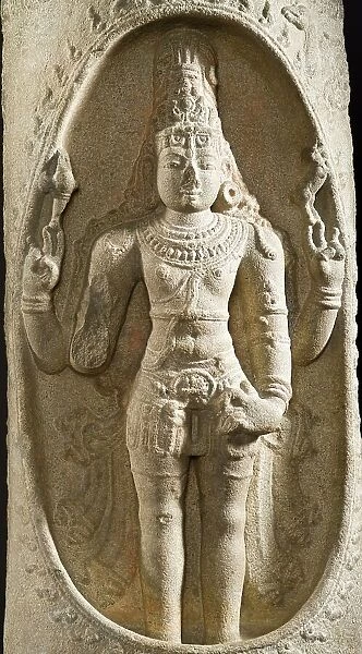 Shiva as the Cosmic Pillar, early 12th century. Creator: Unknown