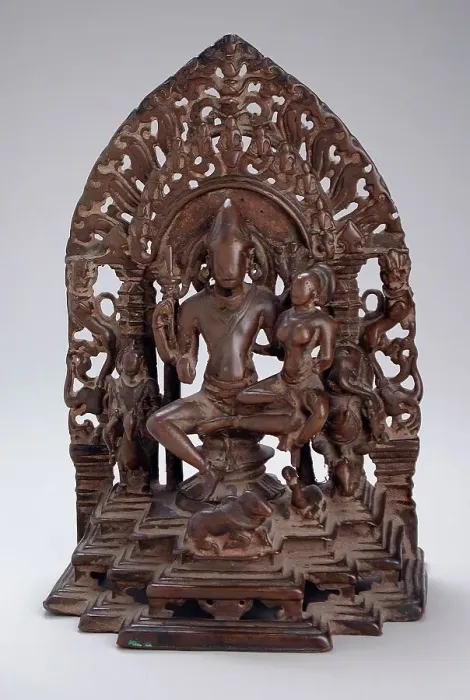 Framed Print : Shiva's Family, c.1100. Creator: Unknown Framed Print : Shiva's Family, c.1100. Creator: Unknown