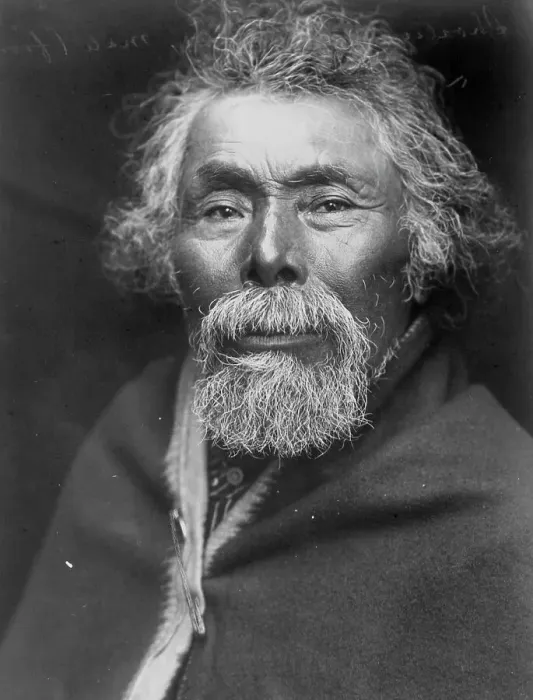 Framed Print : Shoalwater Bay type, c1913. Creator: Edward Sheriff Curtis Framed Print : Shoalwater Bay type, c1913. Creator: Edward Sheriff Curtis