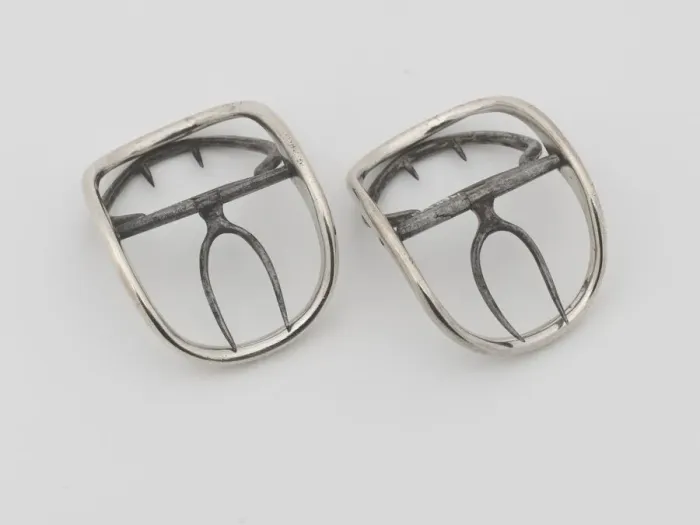 Framed Print : Shoe Buckles, 1775 / 1815. Creator: Richard Humphreys Framed Print : Shoe Buckles, 1775 / 1815. Creator: Richard Humphreys