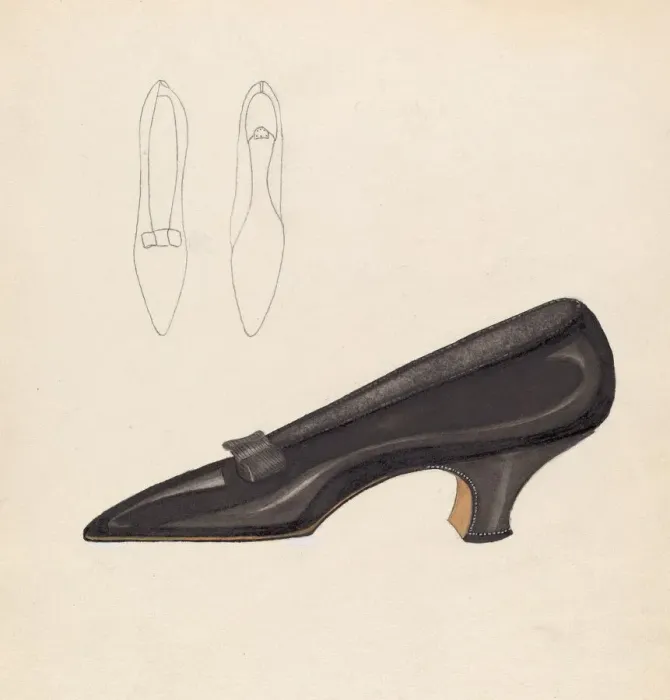 Framed Print : Shoe, c. 1936. Creator: Hedwig Emanuel Framed Print : Shoe, c. 1936. Creator: Hedwig Emanuel