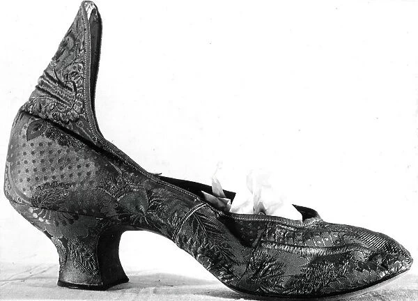 Shoe (Single), France, 1880s. Creator: Unknown