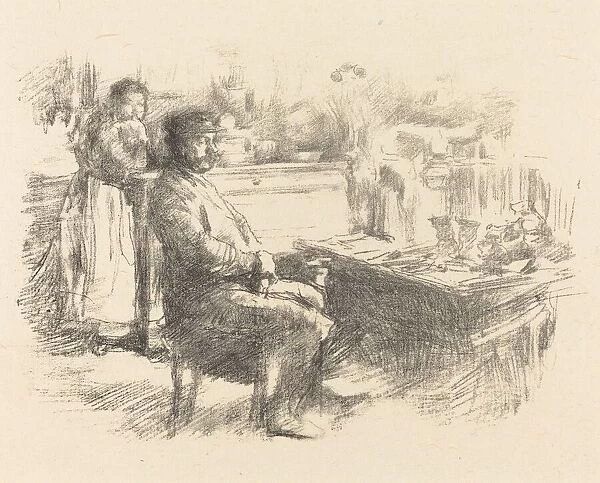 The Shoemaker, 1896. Creator: James Abbott McNeill Whistler