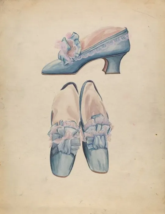 Framed Print : Shoes, 1935 / 1942. Creator: Jean Peszel Framed Print : Shoes, 1935 / 1942. Creator: Jean Peszel