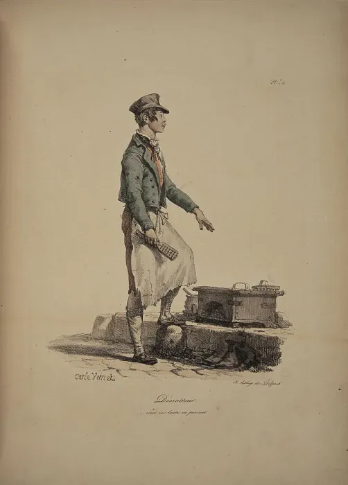 Framed Print : Shoeshiner. From the Series Cris de Paris (The Cries of Paris), 1815. Creator: Vernet, Carle (1758-1836). Shoeshiner. From the Series Cris de Paris (The Cries of Paris), 1815. Creator: Vernet, Carle (1758-1836) Framed Print : Shoeshiner. From the Series Cris de Paris (The Cries of Paris), 1815. Creator: Vernet, Carle (1758-1836). Shoeshiner. From the Series Cris de Paris (The Cries of Paris), 1815. Creator: Vernet, Carle (1758-1836)