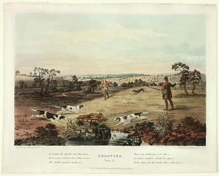 Framed Print : Shooting: Verse 2, 1819. Creator: Thomas Sutherland Framed Print : Shooting: Verse 2, 1819. Creator: Thomas Sutherland