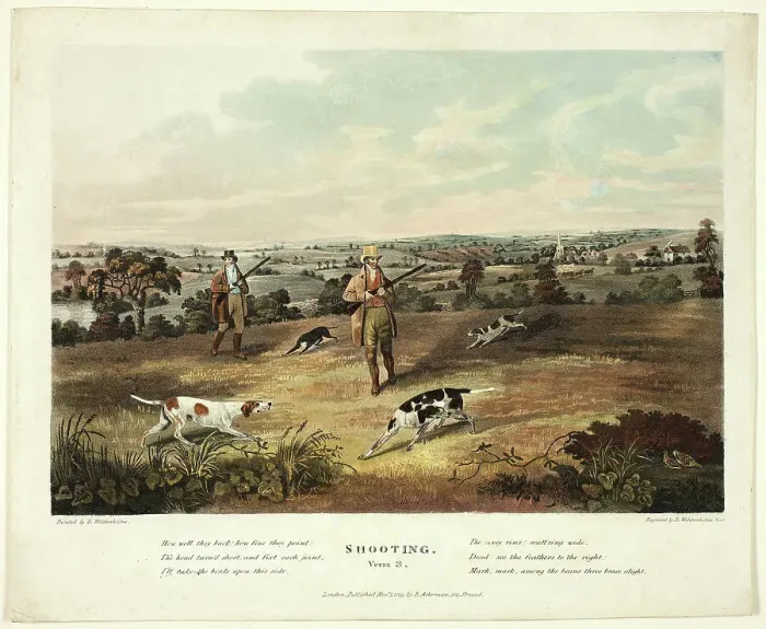 Framed Print : Shooting: Verse 3, 1819. Creator: Thomas Sutherland Framed Print : Shooting: Verse 3, 1819. Creator: Thomas Sutherland