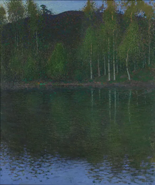Framed Print : The Shore, 1902. Creator: Ahlgrensson; Björn (1872-1918) Framed Print : The Shore, 1902. Creator: Ahlgrensson; Björn (1872-1918)