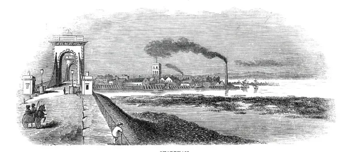Framed Print : Shoreham, 1844. Creator: Unknown Framed Print : Shoreham, 1844. Creator: Unknown