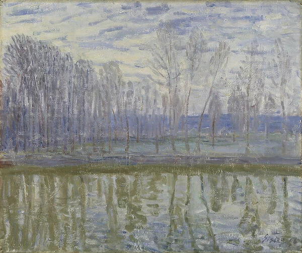 On the Shores of Loing, 1896
