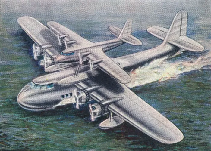 Framed Print : The Short Mayo Composite aircraft, 1938 Framed Print : The Short Mayo Composite aircraft, 1938
