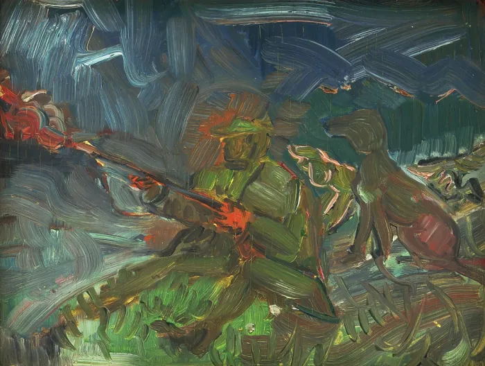 Framed Print : Shot, 1940-1944. Creator: Arnold Peter Weisz-Kubincan Framed Print : Shot, 1940-1944. Creator: Arnold Peter Weisz-Kubincan