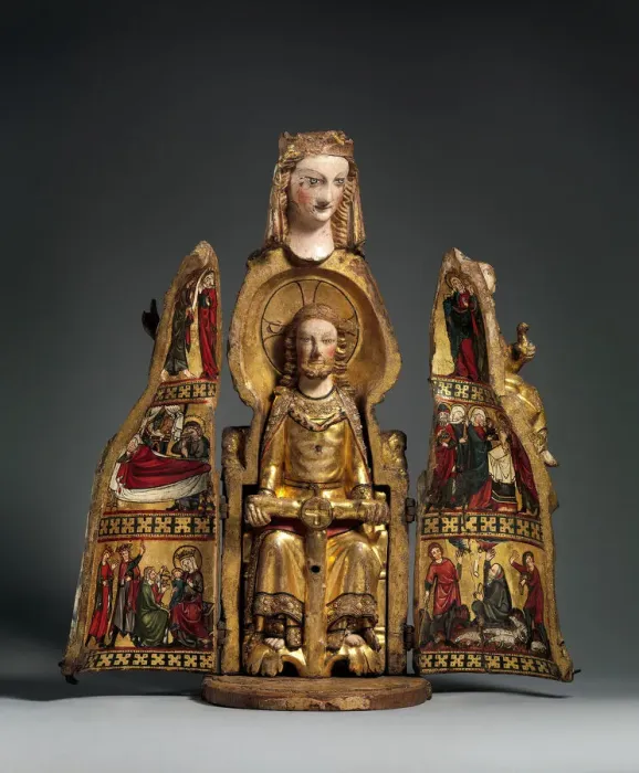 Framed Print : Shrine of the Virgin, German, ca. 1300. Creator: Unknown Framed Print : Shrine of the Virgin, German, ca. 1300. Creator: Unknown