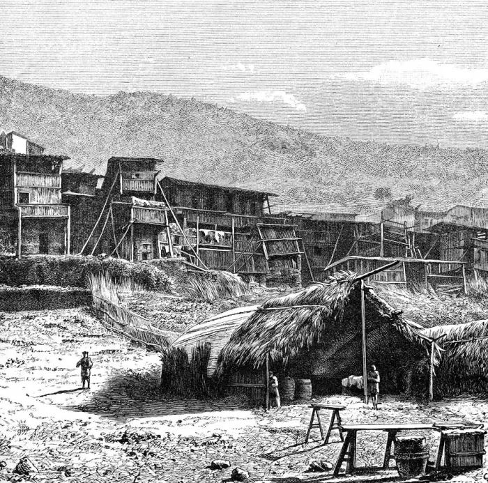 Framed Print : Shui-Kow, on the Upper Min, Fokien, c1890
