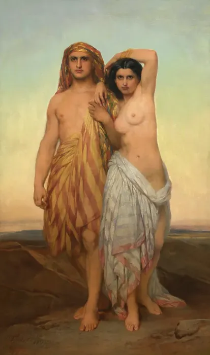 Framed Print : The Shulamite, 1870. Creator: Gustaf Wappers Framed Print : The Shulamite, 1870. Creator: Gustaf Wappers