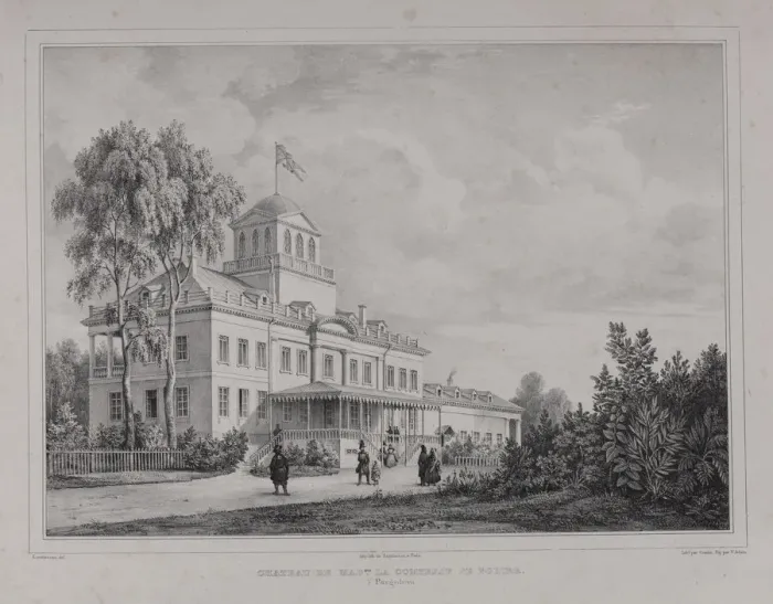 Framed Print : The Shuvalov Palace in Pargolovo, 1833 Framed Print : The Shuvalov Palace in Pargolovo, 1833