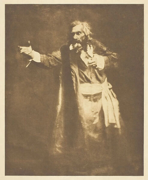 Shylock - A Sketch, c. 1899. Creator: Joseph Turner Keiley