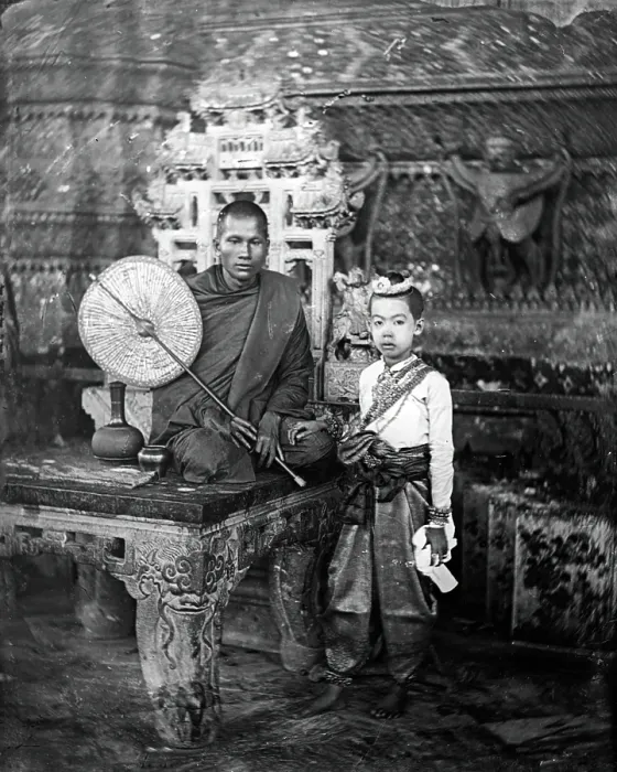Framed Print : Siam [Thailand], 1865. Creator: John Thomson