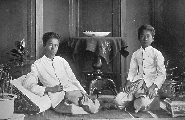 Two Siamese gentlemen, 1902