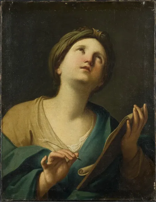 Framed Print : A Sibyl, c17th century. Creator: Unknown Framed Print : A Sibyl, c17th century. Creator: Unknown