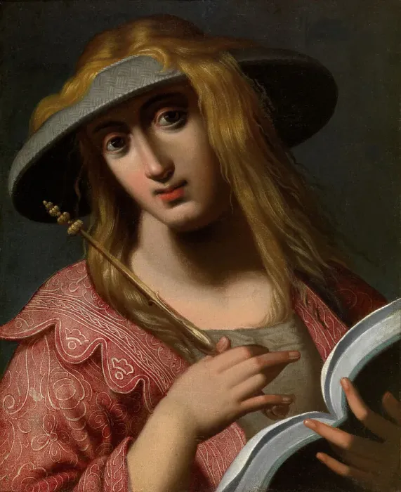 Framed Print : Sibyl, late 16th-early 17th century. Creator: Abraham Janssens Framed Print : Sibyl, late 16th-early 17th century. Creator: Abraham Janssens