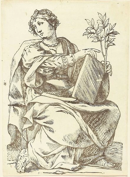 Sibylla Agrippa, 1625. Creator: Jacques Stella