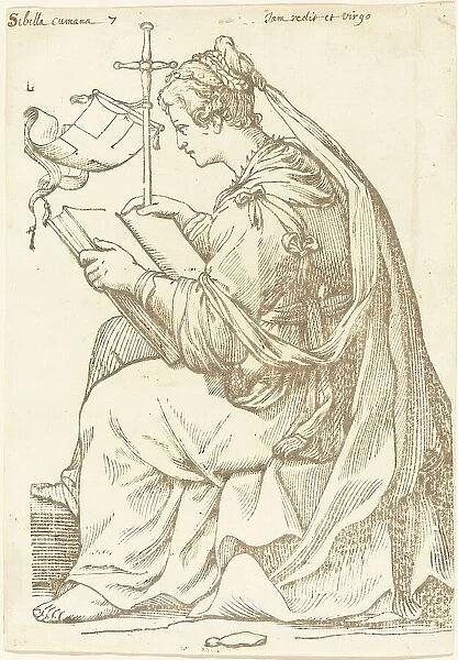 Sibylla Cumana, 1625. Creator: Jacques Stella