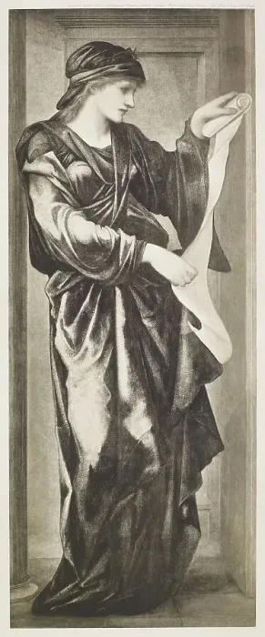 Framed Print : Sibylla Delphica (Sibylla Cumaena), c1870s, (1900). Creator: Unknown Framed Print : Sibylla Delphica (Sibylla Cumaena), c1870s, (1900). Creator: Unknown