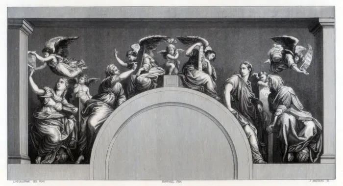 Framed Print : The Sibyls, c1514 (1870). Artist: J Ansseau Framed Print : The Sibyls, c1514 (1870). Artist: J Ansseau