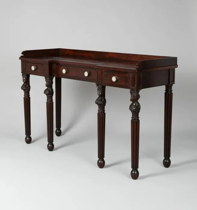 Framed Print : Sideboard, c. 1820. Creator: Edward Priestley Framed Print : Sideboard, c. 1820. Creator: Edward Priestley