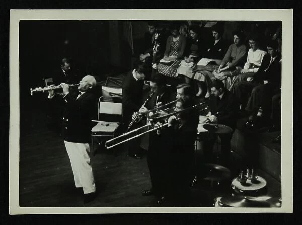 Sidney Bechet (soprano saxophone) in concert at Colston Hall, Bristol, 1956. Artist