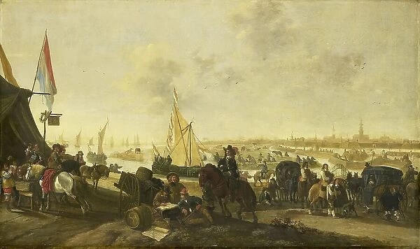 The Siege and Capture of the City of Hulst from the Spaniards, November 5, 1645, 1645. Creator: Hendrick de Meijer