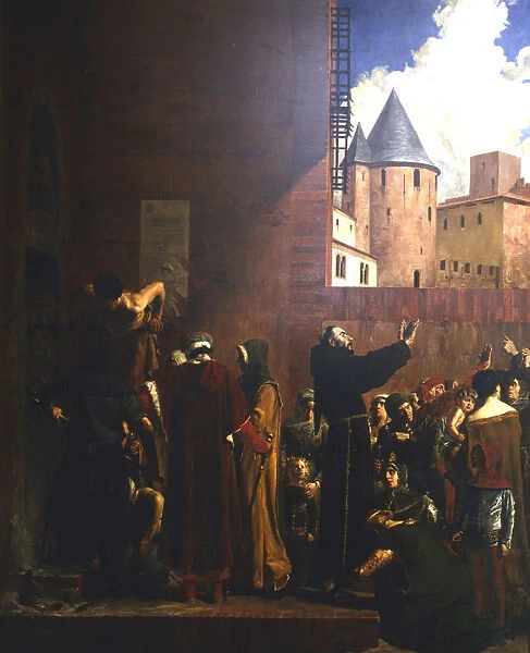 The Siege of Carcassonne, 1209 (c1858-1921). Artist: Jean-Paul Laurens