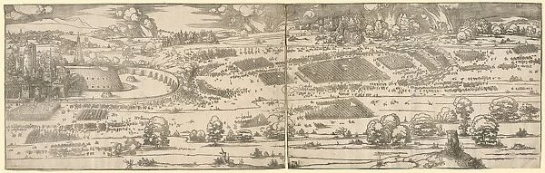 Siege of a Fortress. Creator: Albrecht Dürer (German, 1471-1528)