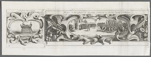 The Siege of La Rochelle: Plate 14, 1628-1630. Creator: Israel Henriet (French, c