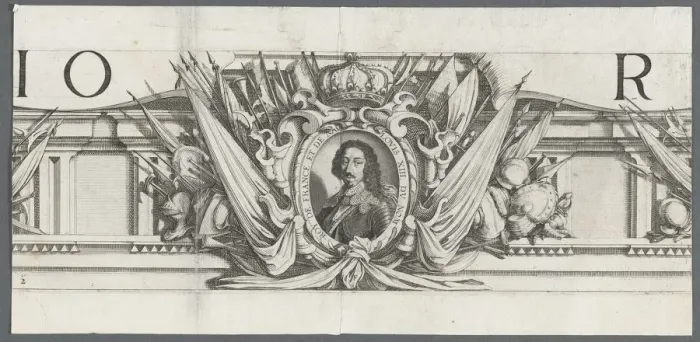 Framed Print : The Siege of La Rochelle: Plate 2, 1628-1630 Framed Print : The Siege of La Rochelle: Plate 2, 1628-1630