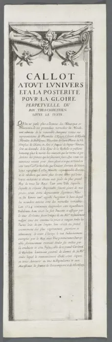 Framed Print : The Siege of La Rochelle: Plate 4, 1628-1630. Creator: Jacques Callot (French, 1592-1635) Framed Print : The Siege of La Rochelle: Plate 4, 1628-1630. Creator: Jacques Callot (French, 1592-1635)