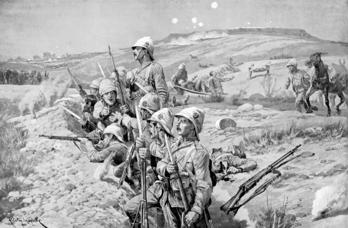 Framed Print : Siege of Ladysmith, South Africa, Boer War, 1899-1900 Framed Print : Siege of Ladysmith, South Africa, Boer War, 1899-1900