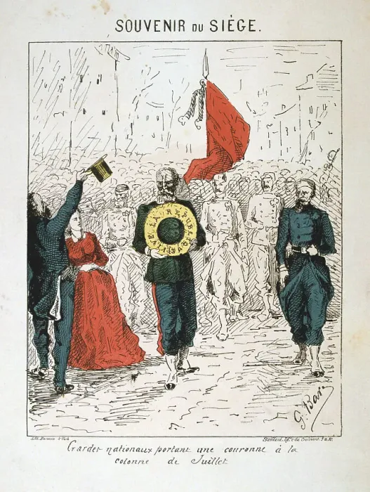 Framed Print : Siege of Paris, 1870-1871 Framed Print : Siege of Paris, 1870-1871