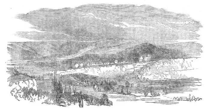 Framed Print : The Siege of Sebastopol - Valley of Inkerman, 1854. Creator: Unknown Framed Print : The Siege of Sebastopol - Valley of Inkerman, 1854. Creator: Unknown