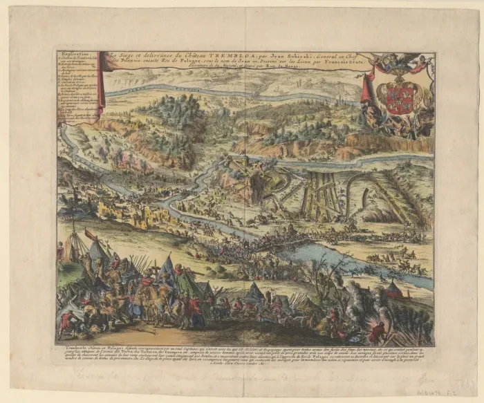 Framed Print : The Siege of Trembowla in 1675, 1690. Artist: Hooghe, Romeyn de (1645-1708) Framed Print : The Siege of Trembowla in 1675, 1690. Artist: Hooghe, Romeyn de (1645-1708)