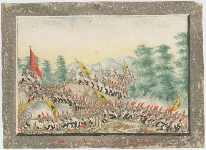 Framed Print : The Siege of Varna on September 1828, 1829. Artist: Anonymous Framed Print : The Siege of Varna on September 1828, 1829. Artist: Anonymous