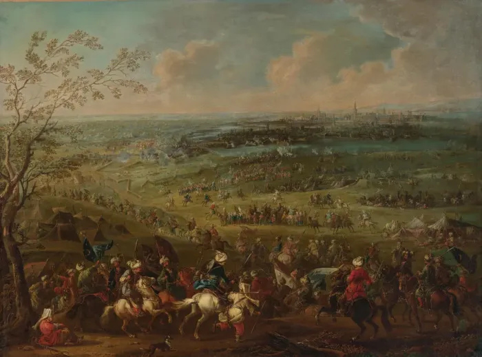 Framed Print : The Siege of Vienna by Turkish army Framed Print : The Siege of Vienna by Turkish army