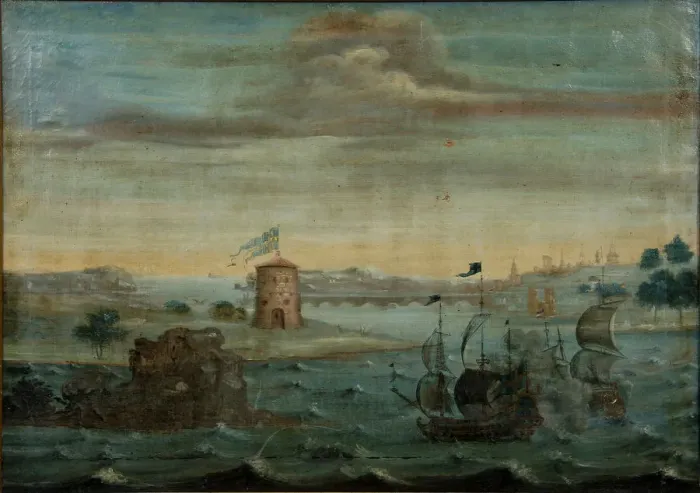 Framed Print : The Siege of Vyborg, 1710s. Artist: Anonymous Framed Print : The Siege of Vyborg, 1710s. Artist: Anonymous