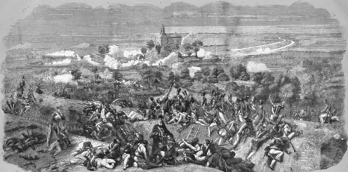 Framed Print : The siege of Wola, 1854. Creator: Unknown Framed Print : The siege of Wola, 1854. Creator: Unknown