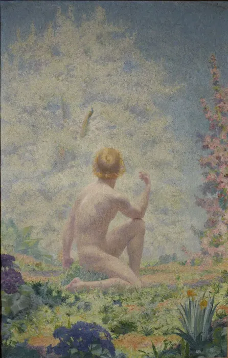 Framed Print : Siegfried, 1910. Creator: Haye, Raymond de la (1882-1914) Framed Print : Siegfried, 1910. Creator: Haye, Raymond de la (1882-1914)
