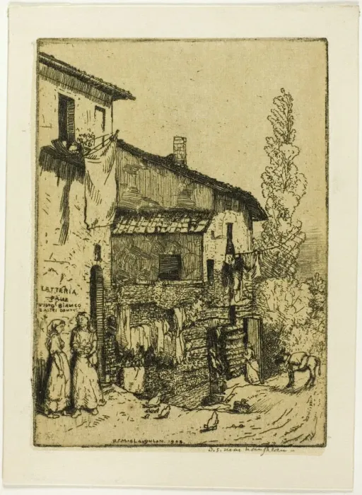 Framed Print : Siena, 1905. Creator: Donald Shaw MacLaughlan Framed Print : Siena, 1905. Creator: Donald Shaw MacLaughlan